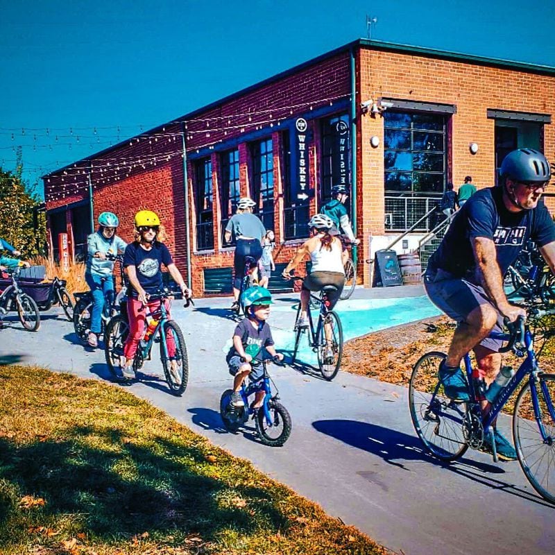 The Atlanta Cycling Festival is kid-friendly and even offers a Family Time ride on May 12. 
(Courtesy of the Atlanta Cycling Festival / LaMiiko M. Moore)