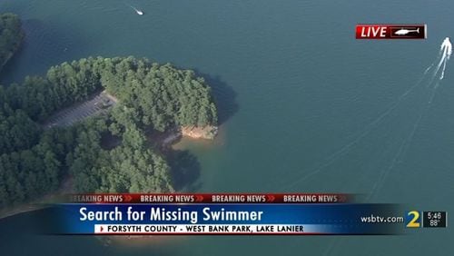 Rescue crews found the man Friday afternoon at Lake Lanier.