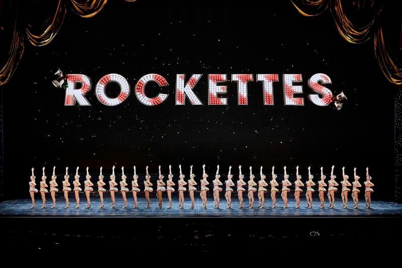 A 2018 dress rehearsal for the Radio City Christmas Spectacular at Radio City Music Hall in New York City.