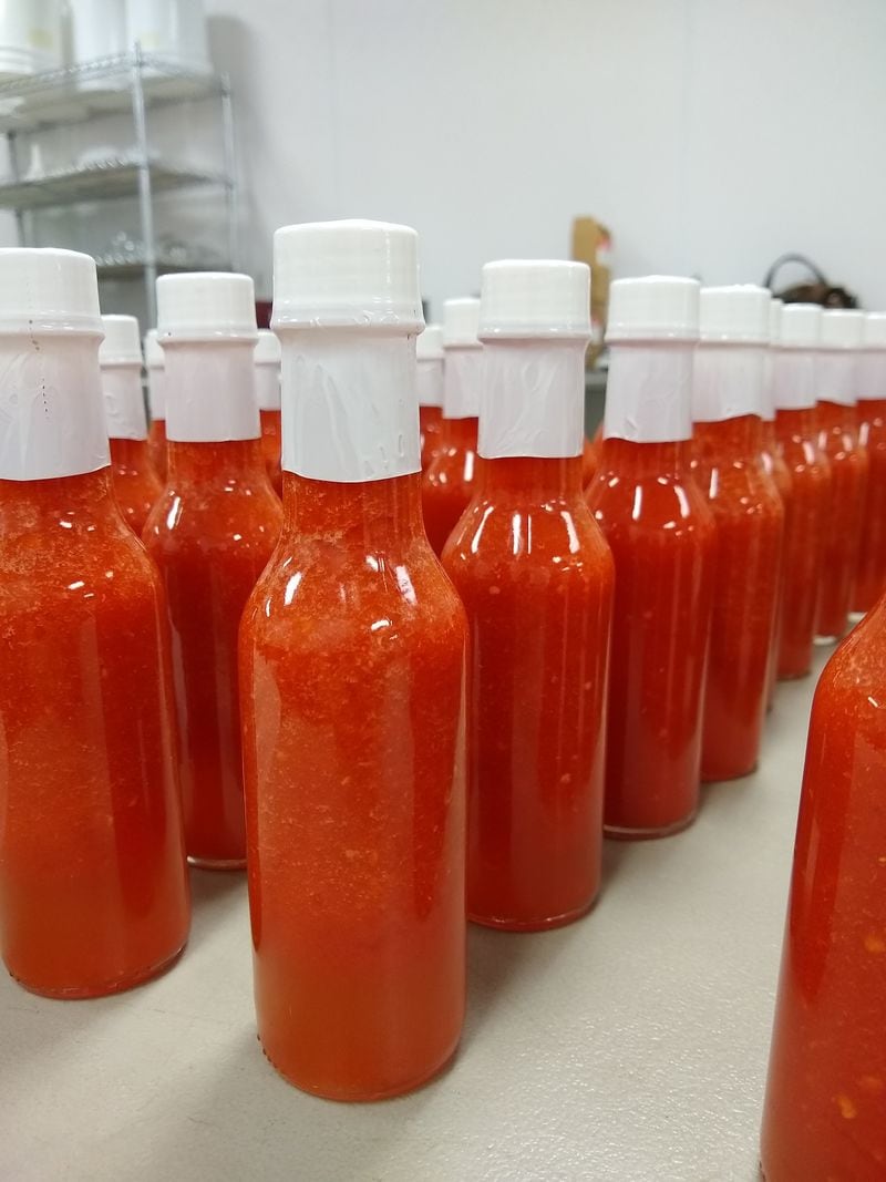 Cultured Traditions produces fermented hot sauce, made with locally grown, organic jalapenos and apple cider vinegar. Courtesy of Cultured Traditions