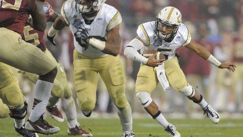 With final exams over, Georgia Tech can place full attention on preparing for Mississippi State in the Orange Bowl Dec. 31. (ASSOCIATED PRESS)
