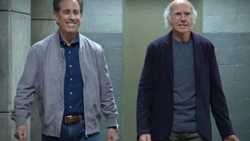 Jerry Seinfeld pops up in the series finale of HBO's 'Curb Your Enthusiasm." HBO
