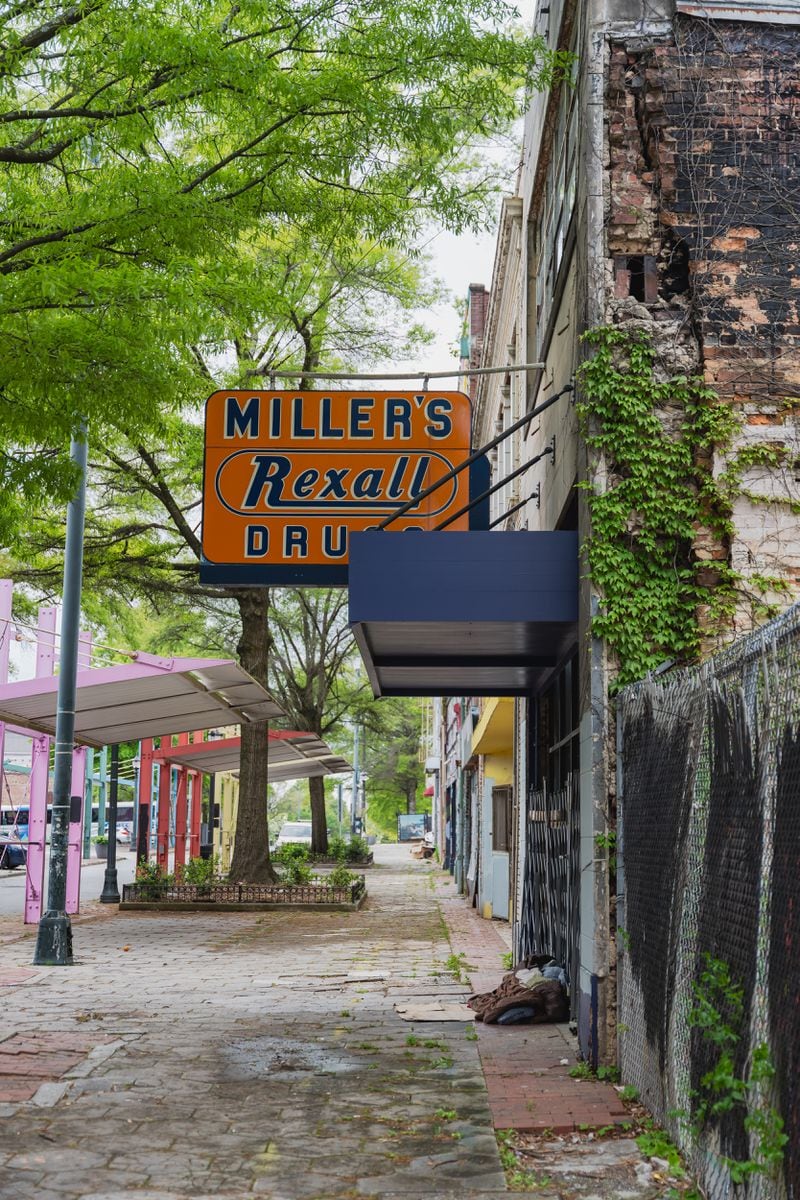 The former Miller's Rexall Drugs in downtown Atlanta. (Atlanta Journal-Constitution/Jason Allen)