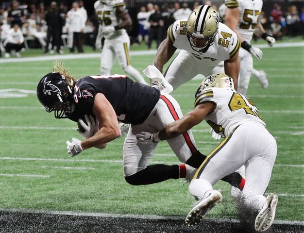 Photos: Falcons seek another win over the Saints
