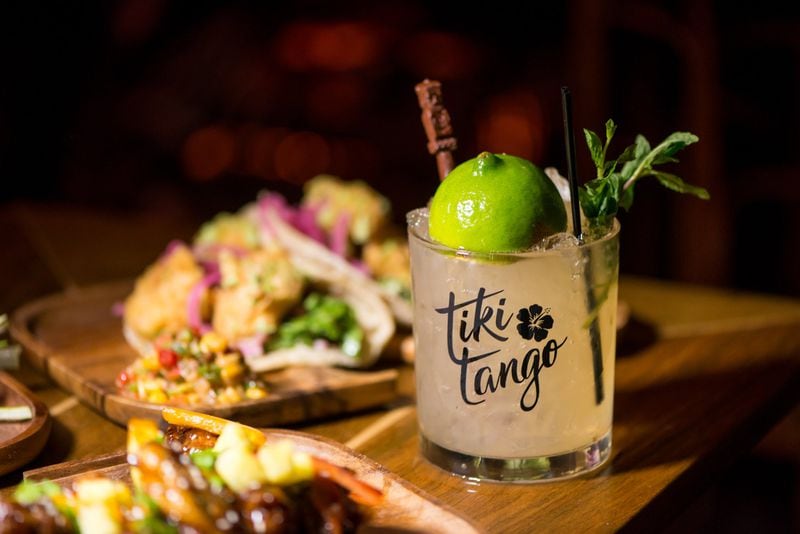 Tiki Tango classic Mai Tai cocktail.  Photo credit- Mia Yakel.