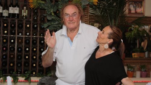 Affectionately known by their customers as "Professor Giovanni" (Giovanni Ferro) and "Mama Gale" (Gale Parker), the owners of Amore e Amore have been a dynamic duo in the restaurant business for several decades. (Photo from 2012) 
(Courtesy of Amore e Amore)