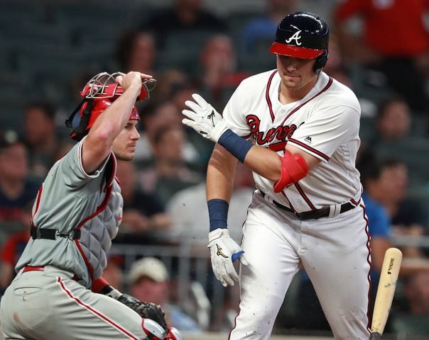 Photos: Braves drop opener of home series with the Phillies