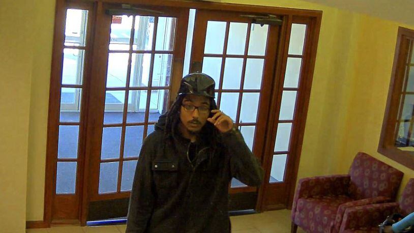 Authorities are looking for this man in connection with a Sept. 14, 2015, robbery of a Wells Fargo bank on Jonesboro Road in Morrow. (Credit: FBI)