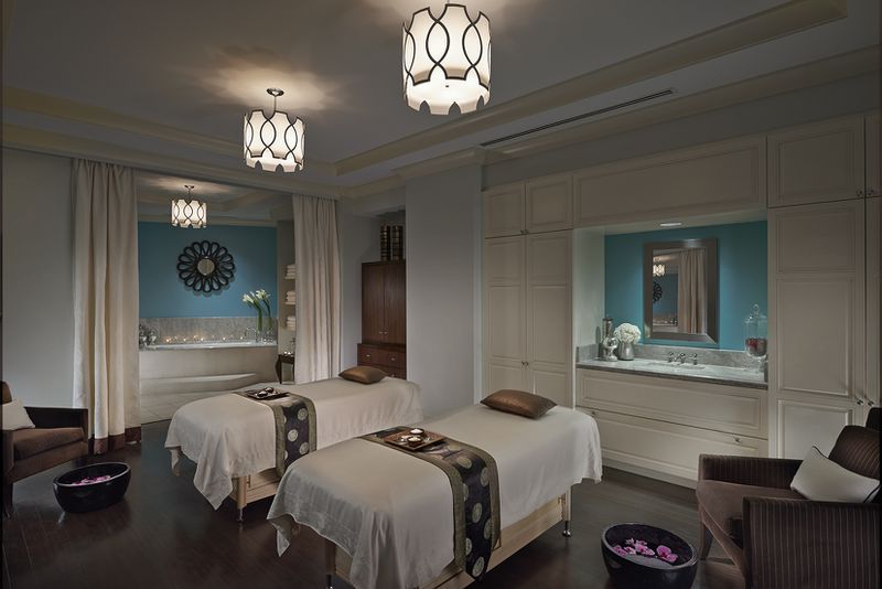 Spa time with your sweetie at the Mandarin Oriental. Photo courtesy of the Mandarin Oriental, Atlanta