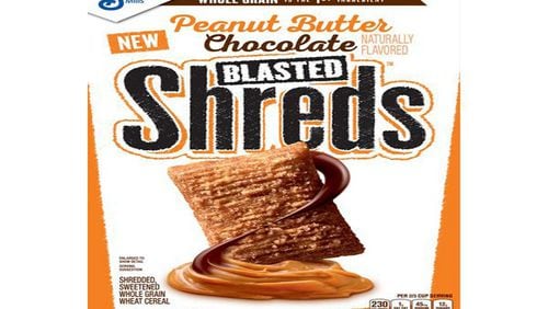 Peanut Butter Chocolate Blasted Shreds Cereal. (General Mills/TNS)