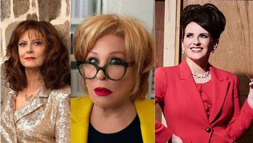 Susan Sarandon, Better Midler and Megan Mullally star in an upcoming comedy shooting in Atlanta called "The Fabulous Four." PUBLICITY PHOTOS