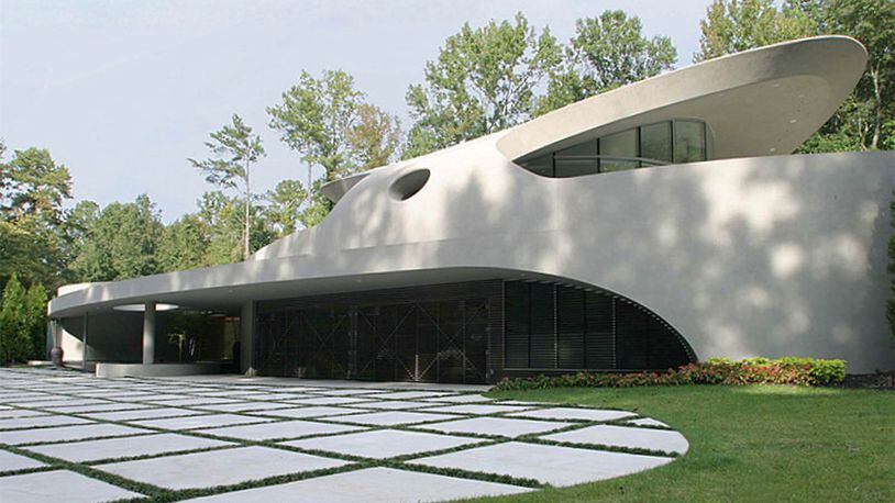 Music producer Dallas Austin's modern masterpiece was designed by architect Michael Czyzs of Architropolis.