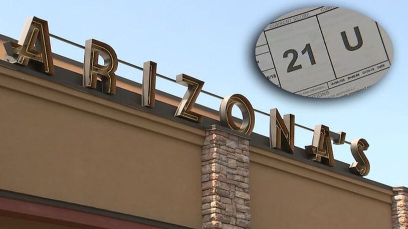 The restaurant previously failed two health inspections in a row.