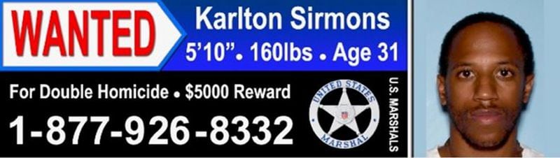 Karlton Sirmons is “an extreme danger to the community,” officials said.