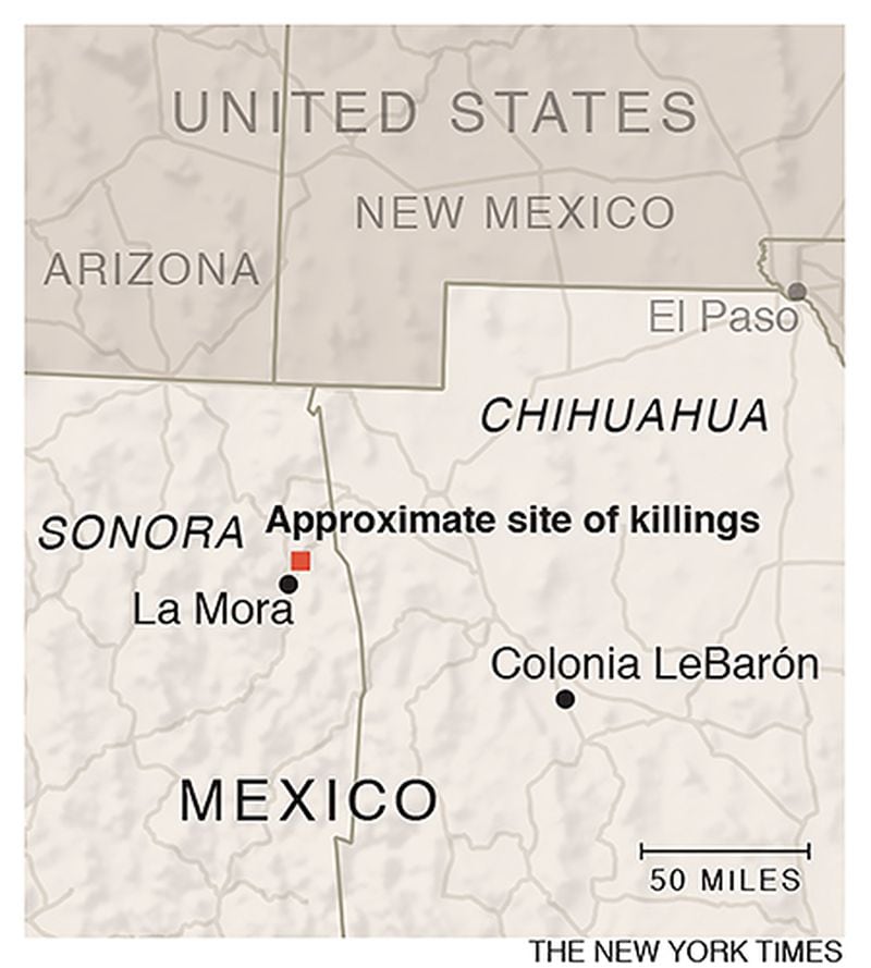 At least nine members of a Mormon family that has in the past spoken up against Mexican drug cartels were killed Monday, when their vehicles were ambushed by gunmen in a violent region of northern Mexico.