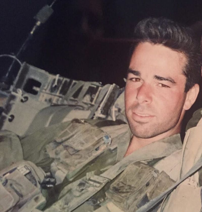 Tomer Zvulun served as a paramedic during his mandatory military service in the Israel Defense Forces in the 1990s. Photo: Courtesy of Tomer Zvulun