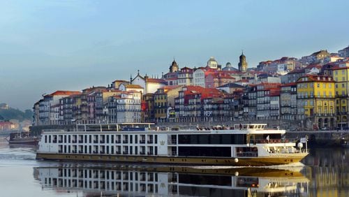 AmaWaterways’ 106-passenger AmaVida ship gets close to the action in Porto, Portugal’s second largest city. (AmaWaterways)