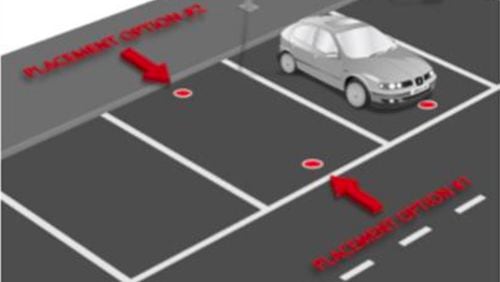 Peachtree Corners new Town Center will offer free Wi-Fi and smart parking sensors to allow drivers to know the number of available parking spaces in the parking garage and on the surface streets. Courtesy City of Peachtree Corners