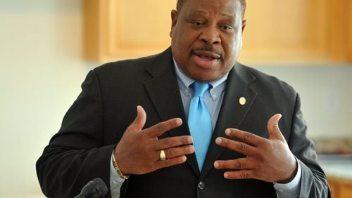 DeKalb County Commissioner Stan Watson may have violated state ethics laws when he handed a campaign website developer about $1,900 in taxpayer money. KENT D. JOHNSON / kdjohnson@ajc.com