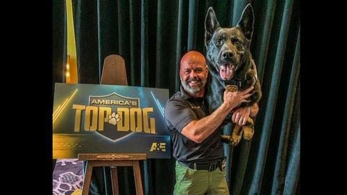 Alpharetta police Sgt. Mark Tappan and K-9 Mattis will compete on the finale new A&E show “America's Top Dog” on Thursday at 9 p.m.