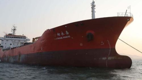 The Lighthouse Winmore was the first ship suspected of selling illegal oil to North Korea. A second ship now has been seized.