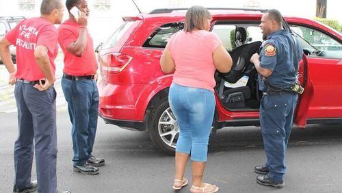 The Atlanta Fire Rescue Department car seat program has been in effect since 1997 and has received GOHS grants every year. Courtesy of AFRD