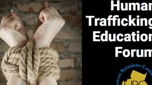 The Gwinnett County Human Relations Commission is sponsoring a Human Trafficking Education Forum Sept. 26 at the Gwinnett Justice and Administration Center in Lawrenceville. Courtesy Gwinnett County