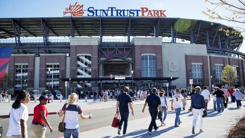 SunTrust Park will host its first doubleheader June 10, when the Braves and Mets make up a May 4 game that was rained out. It’ll be part of a split doubleheader with games set to start at 1 p.m. and 6 p.m. (AP Photo/David Goldman, File)