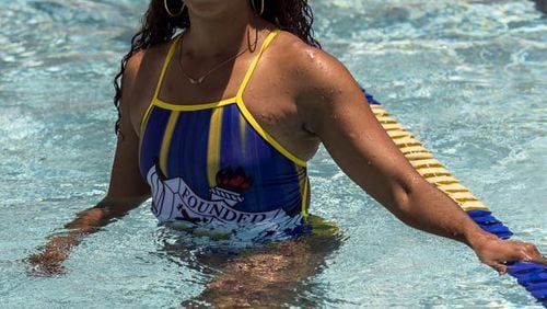 Maritza Correia McClendon won a silver medal in swimming in the 2004 Olympics in Athens. When she is not wearing the Red, White and Blue (or the Red & Black of UGA in the pool, you can find her in Sigma Gamma Rho's Blue and Gold. McClendon was recently inducted into the Georgia Aquatics Hall of Fame and was placed in the University of Georgia’s Circle of Honor.