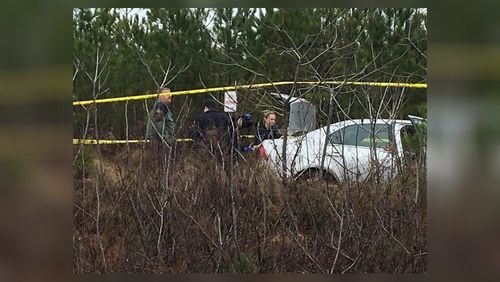 A woman's body was found in the trunk of a car Friday in south Fulton County, police said.