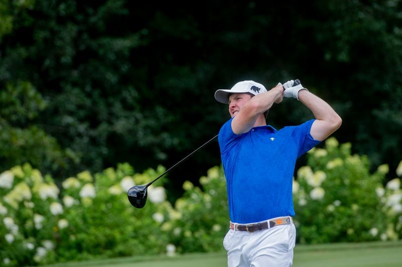 Stephen Behr of Atlanta, shown here at the 2021 Georgia Amateur, will compete in the 2022 U.S. Mid-Amateur Championship.