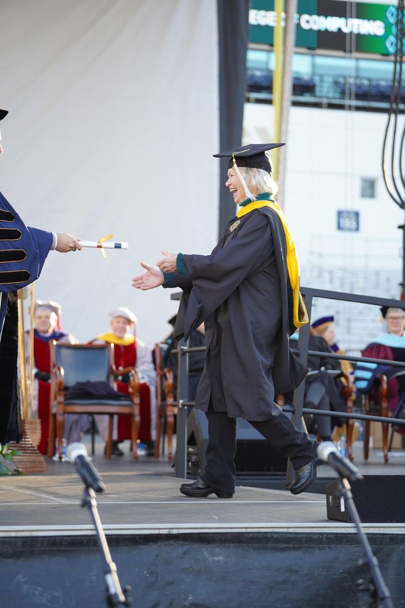 Beth Quay, 71, was delighted to get her Master of Science in Analytics from Georgia Tech, but a little sad that the experience was over. As a result, she’s looking into the possibility of getting a second master’s in a different area or even going for her Ph.D.
