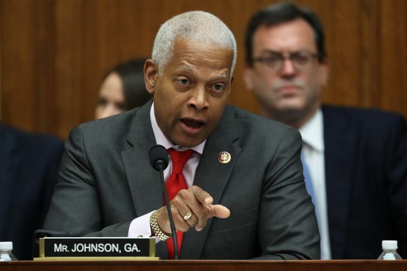 U.S. Rep. Hank Johnson, D-Lithonia, could be named one of the impeachment managers, essentially prosecutors in the case against President Donald Trump, if the process advances to a trial in the Senate. (Photo by Win McNamee/Getty Images)