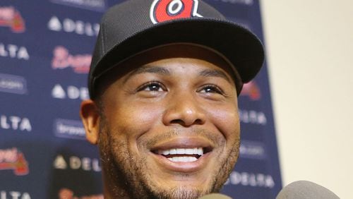 Former center fielder Andruw Jones announced his retirement Wednesday on the same day that he was introduced as the next inductees in the Braves Hall of Fame.