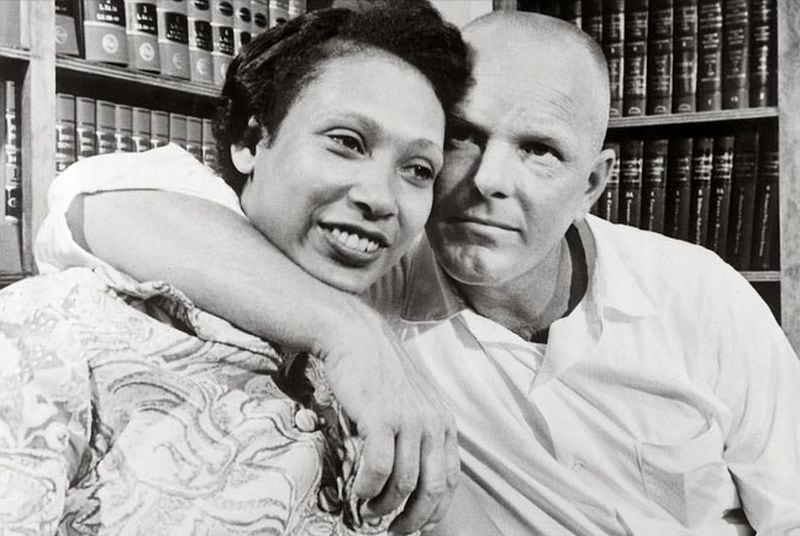 Mildred and Richard Loving in 1967.