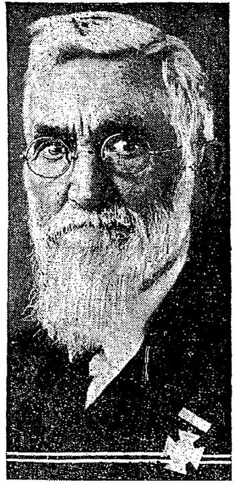 J. W. Mewborn of Ozark, Alabama is “credited by tradition with having started one of the hardest fought bloodless engagements of the civil war.” This photo of him as an older man is included in The Atlanta Constitution in 1922. (AJC Archives)