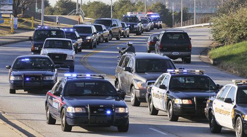Funeral for Atlanta Police Officer Gail Thomas