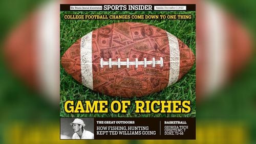 The Atlanta Journal-Constitution weekly digital magazine Sports Insider, Sunday, Dec. 2, 2023.