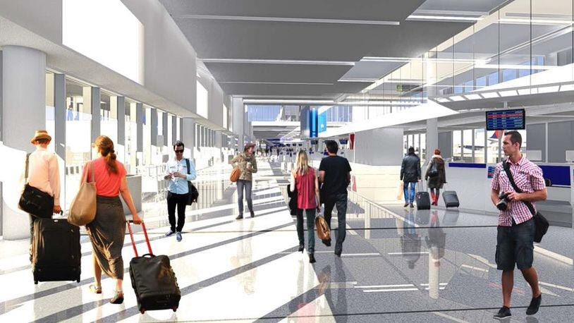 Rendering of Delta terminal at LAX. Source: Delta