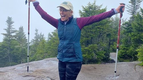 Brookhaven resident Susan Ruediger, wearing leg braces and has CMT, started a research foundation to find a cure in 2018 and has now raised more than $10 million. CONTRIBUTED