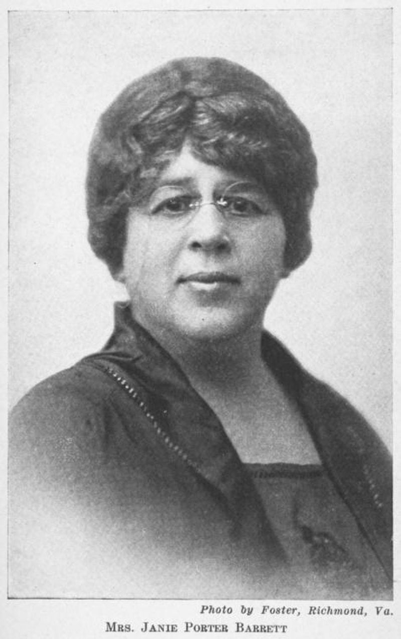 Photo of Janie Porter Barrett, circa 1922