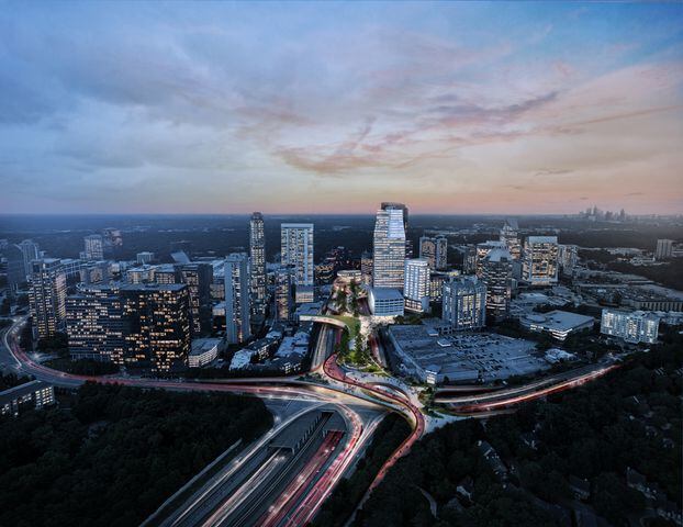 Is this park concept over Ga. 400 the future of Buckhead?