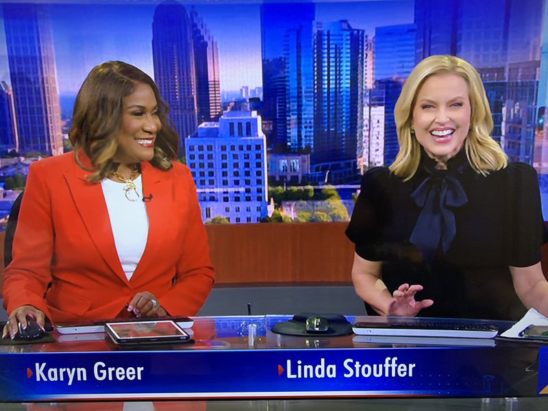 Karyn Greer and Linda Stouffer will be co-anchoring a temporary 3 p.m. Channel 2 Action News newscast until the midterm elections. WSB-TV screen shot