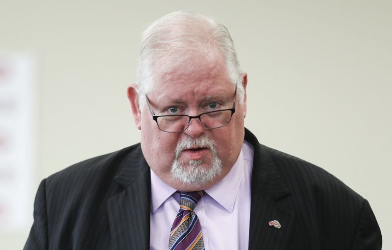 Tony Marshall with the Georgia Health Care Association, which represents the senior care home industry, wants to see some changes to a reform bill that would impose new requirements on assisted living communities and large personal care homes. (PHOTO: Bob Andres/bandres@ajc.com