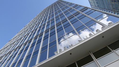 Terminus 200 at 333 Piedmont Road in Buckhead is among the office buildings in Cousins Properties’ portfolio. Vino Wong/ vwong@ajc.com