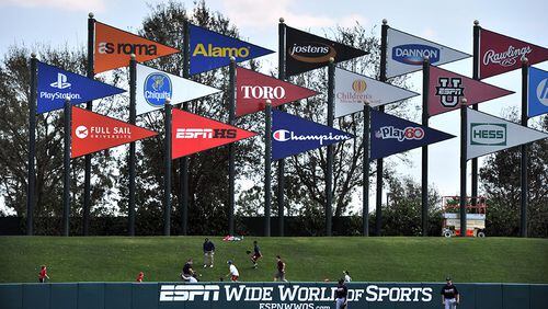 The Braves' lease at Disney's ESPN Wide World of Sports expires in 2017.