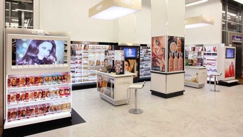 L’Oreal is one of the many clients for whom POP Display USA has created retail displays. POP Display is set to open a new facility in East Point.