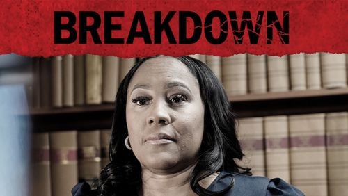 Fulton County District Attorney Fani Willis has told local law enforcement that there will be a need for heightened security when her office announces charging decisions in her investigation of possible criminal meddling with the 2020 election. The latest episode of "Breakdown" finds plenty of clues in her statement. (Brynn Anderson/AP)