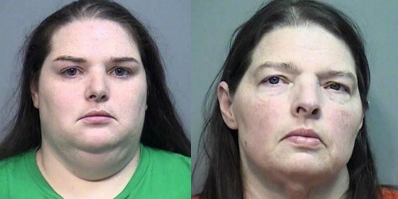 From left: Candice Crocker and Kim Wright (Credit: Effingham County Sheriff's Office)