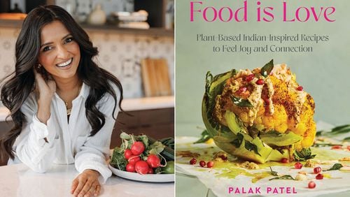 Atlanta-based Palak Patel is the author of the new cookbook  “Food is Love: Plant-Based Indian-Inspired Recipes to Feel Joy and Connection.”
(Courtesy of Adam Milliron)